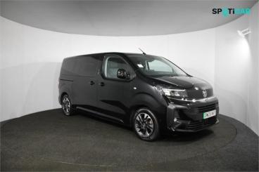 SPOTICAR Vauxhall Vivaro Life Vivaro-e Life 75kwh Ultimate M Mpv Auto Mwb 5dr (8 Seat, 11kw Ch Used Car - Commercial Vehicle Electric Black - Bodmin - 1200628611_1