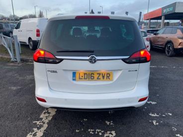 SPOTICAR Vauxhall Zafira Tourer 1.6 Cdti Ecoflex Tech Line Euro 6 (s/s) 5dr Used Car - Mpv Diesel White - Tiverton - 1200553229_4