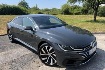 SPOTICAR Volkswagen Arteon 2.0 Tsi R-line Fastback Dsg Euro 6 (s/s) 5dr Used Car - Saloon Petrol Grey - Bridgend - 1200621261_1