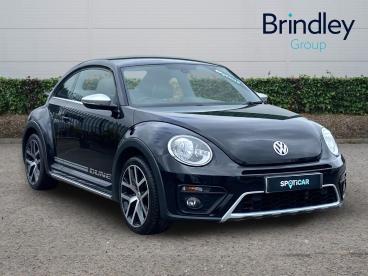 SPOTICAR Volkswagen New Beetle Beetle 2.0 Tdi Dune Euro 6 (s/s) 3dr Used Car - Saloon Diesel Black - Cannock - 1200594365_1
