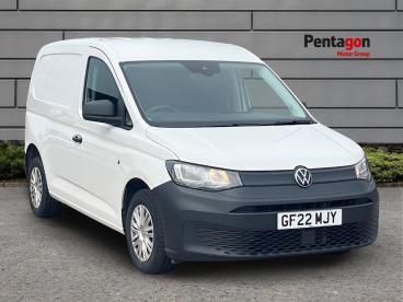 SPOTICAR Volkswagen Caddy 2.0 Tdi C20 Commerce Swb Euro 6 (s/s) 5dr Used Car - Commercial Vehicle Diesel White - Nottingham - 1200641393_1