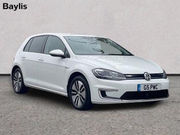 SPOTICAR Volkswagen Golf E-golf 35.8kwh E-golf Auto 5dr Used Car - Saloon Electric White - Gloucester - 1200644022_1
