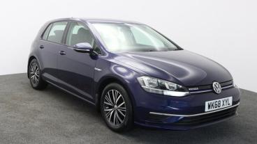 SPOTICAR Volkswagen Golf 1.5 Tsi Evo Se Nav Euro 6 (s/s) 5dr Used Car - Saloon Petrol Blue - Truro - 1200560478_1