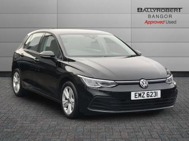 SPOTICAR Volkswagen Golf 1.0 Tsi Life Euro 6 (s/s) 5dr Used Car - Saloon Petrol Black - Bangor - 1200572000_1