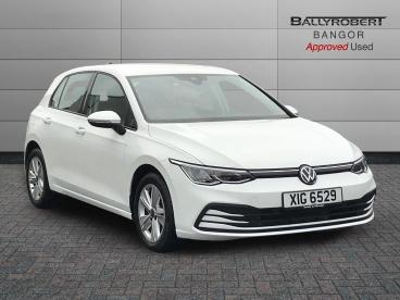 SPOTICAR Volkswagen Golf 1.0 Tsi Life Euro 6 (s/s) 5dr Used Car - Saloon Petrol White - Bangor - 1200573607_1