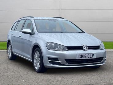 SPOTICAR Volkswagen Golf 2.0 Tdi Bluemotion Tech Se Euro 5 (s/s) 5dr Used Car - Estate Diesel Silver - Selby - 1200576428_1