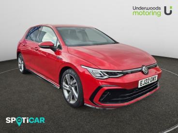 SPOTICAR Volkswagen Golf 1.5 Tsi R-line Euro 6 (s/s) 5dr Used Car - Saloon Petrol Red - Clacton-on-sea - 1200595847_1