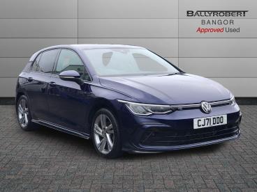 SPOTICAR Volkswagen Golf 1.5 Etsi Mhev R-line Dsg Euro 6 (s/s) 5dr Used Car - Saloon Hybrid Blue - Bangor - 1200597656_1