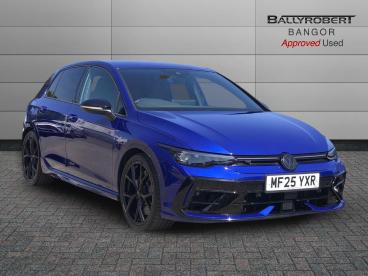 SPOTICAR Volkswagen Golf 2.0 Tsi R Black Edition Dsg 4motion Euro 6 (s/s) 5 Used Car - Saloon Petrol Blue - Bangor - 1200605388_1
