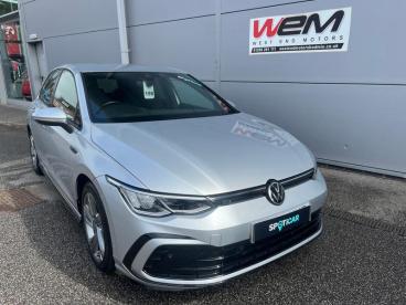 SPOTICAR Volkswagen Golf 1.5 Etsi Mhev R-line Dsg Euro 6 (s/s) 5dr Used Car - Saloon Hybrid Silver - Bodmin - 1200605524_1