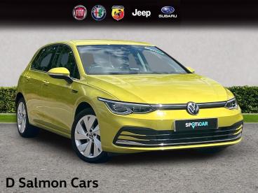 SPOTICAR Volkswagen Golf 1.5 Etsi Mhev Style Dsg Euro 6 (s/s) 5dr Used Car - Saloon Hybrid Yellow - Colchester - 1200615263_1