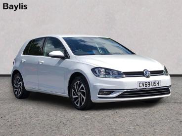 SPOTICAR Volkswagen Golf 1.5 Tsi Evo Match Euro 6 (s/s) 5dr Used Car - Saloon Petrol White - Merthyr Tydfil - 1200618354_1