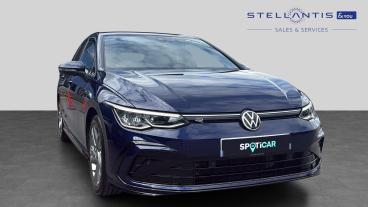 SPOTICAR Volkswagen Golf 1.5 Tsi R-line Euro 6 (s/s) 5dr Used Car - Saloon Petrol Blue - Salford - 1200629369_1