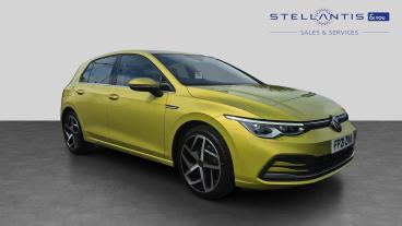 SPOTICAR Volkswagen Golf 1.5 Tsi Style Euro 6 (s/s) 5dr Used Car - Saloon Petrol Yellow - Birmingham - 1200633886_1