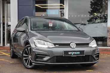SPOTICAR Volkswagen Golf 1.5 Tsi Evo R-line Euro 6 (s/s) 5dr Used Car - Saloon Petrol Grey - Bulkington - 1200642537_1