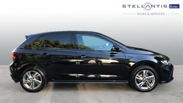 SPOTICAR Volkswagen Polo 1.0 Tsi R-line Dsg Euro 6 (s/s) 5dr Used Car - City Car Petrol Black - Godalming - 1200541965_2