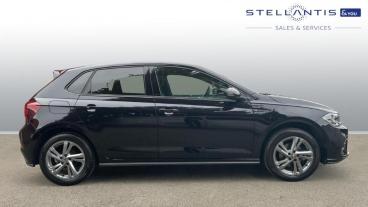 SPOTICAR Volkswagen Polo 1.0 Tsi R-line Dsg Euro 6 (s/s) 5dr Used Car - City Car Petrol Black - Liverpool - 1200542987_2