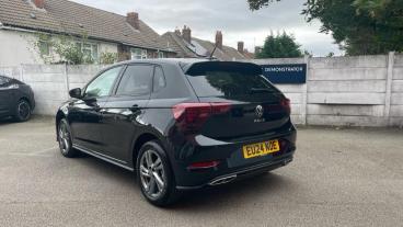 SPOTICAR Volkswagen Polo 1.0 Tsi R-line Dsg Euro 6 (s/s) 5dr Used Car - City Car Petrol Black - Liverpool - 1200542987_5