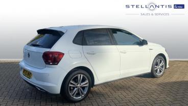 SPOTICAR Volkswagen Polo 1.0 Tsi R-line Euro 6 (s/s) 5dr Used Car - City Car Petrol White - Godalming - 1200556141_3