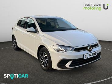 SPOTICAR Volkswagen Polo 1.0 Tsi Life Euro 6 (s/s) 5dr Used Car - City Car Petrol Grey - Tiptree - 1200556365_1