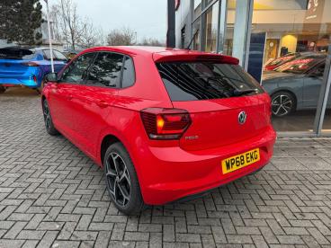 SPOTICAR Volkswagen Polo 1.0 Tsi Beats Euro 6 (s/s) 5dr Used Car - City Car Petrol Red - Trowbridge - 1200565358_3