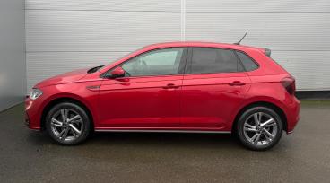 SPOTICAR Volkswagen Polo 1.0 Tsi R-line Dsg Euro 6 (s/s) 5dr Used Car - City Car Petrol Red - Darlington - 1200573195_4