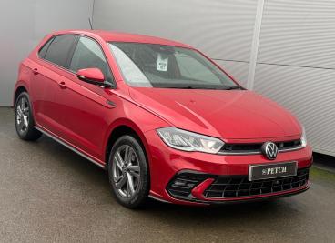 SPOTICAR Volkswagen Polo 1.0 Tsi R-line Dsg Euro 6 (s/s) 5dr Used Car - City Car Petrol Red - Darlington - 1200573195_5