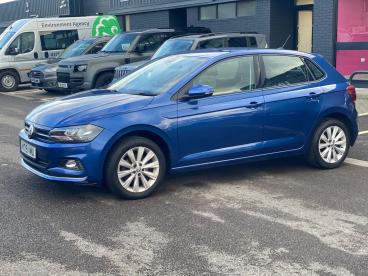 SPOTICAR Volkswagen Polo 1.0 Tsi Sel Euro 6 (s/s) 5dr Used Car - City Car Petrol Blue - Cheltenham - 1200575486_3