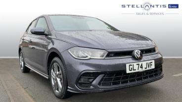 SPOTICAR Volkswagen Polo 1.0 Tsi R-line Dsg Euro 6 (s/s) 5dr Used Car - City Car Petrol Grey - Walton On Thames - 1200575923_1
