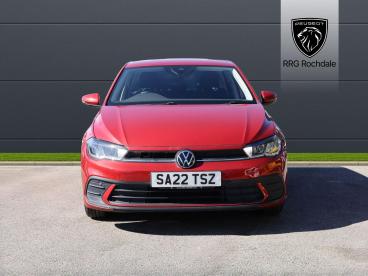 SPOTICAR Volkswagen Polo 1.0 Tsi Life Dsg Euro 6 (s/s) 5dr Used Car - City Car Petrol Red - Rochdale - 1200590705_2