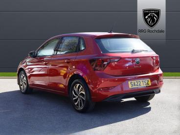 SPOTICAR Volkswagen Polo 1.0 Tsi Life Dsg Euro 6 (s/s) 5dr Used Car - City Car Petrol Red - Rochdale - 1200590705_3