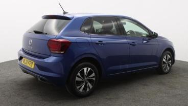 SPOTICAR Volkswagen Polo 1.0 Tsi Match Euro 6 (s/s) 5dr Used Car - City Car Petrol Blue - Truro - 1200593064_3