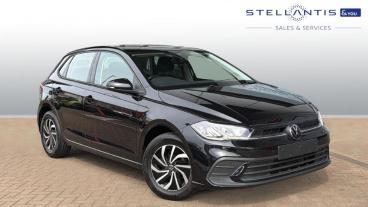 SPOTICAR Volkswagen Polo 1.0 Tsi Life Dsg Euro 6 (s/s) 5dr Used Car - City Car Petrol Black - London - 1200593875_1