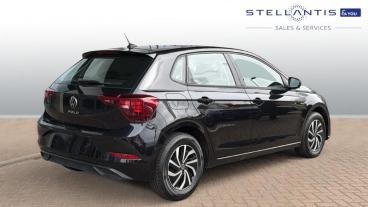 SPOTICAR Volkswagen Polo 1.0 Tsi Life Dsg Euro 6 (s/s) 5dr Used Car - City Car Petrol Black - London - 1200593875_3