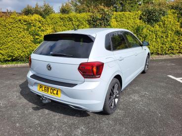 SPOTICAR Volkswagen Polo 1.0 Tsi R-line Euro 6 (s/s) 5dr Used Car - City Car Petrol Silver - Llangefni - 1200595704_2