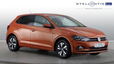 SPOTICAR Volkswagen Polo 1.0 Tsi Match Euro 6 (s/s) 5dr Used Car - City Car Petrol Orange - Coventry - 1200596140_1