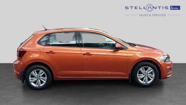 SPOTICAR Volkswagen Polo 1.0 Se Euro 6 (s/s) 5dr Used Car - City Car Petrol Orange - Sheffield - 1200600061_2