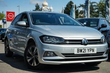 SPOTICAR Volkswagen Polo 1.0 Tsi Match Euro 6 (s/s) 5dr Used Car - City Car Petrol Silver - Leamington - 1200601254_1