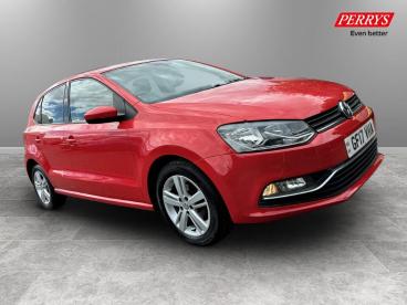 SPOTICAR Volkswagen Polo 1.0 Bluemotion Tech Match Edition Euro 6 (s/s) 5dr Used Car - City Car Petrol Red - Sittingbourne - 1200605964_1