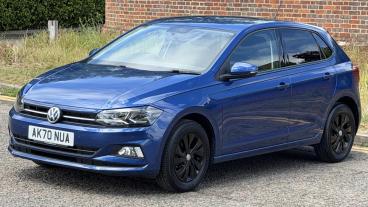SPOTICAR Volkswagen Polo 1.0 Evo Match Euro 6 (s/s) 5dr Used Car - City Car Petrol Blue - Hemel Hempstead - 1200610049_1