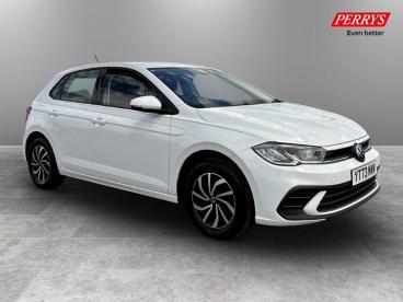 SPOTICAR Volkswagen Polo 1.0 Tsi Life Euro 6 (s/s) 5dr Used Car - City Car Petrol White - Barnsley - 1200616266_1