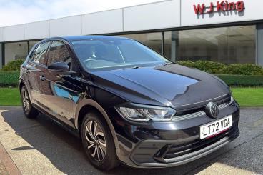 SPOTICAR Volkswagen Polo 1.0 Tsi Life Dsg Euro 6 (s/s) 5dr Used Car - City Car Petrol Black - Bexleyheath - 1200620464_1