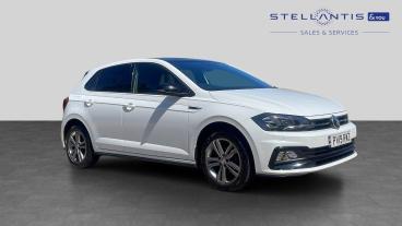 SPOTICAR Volkswagen Polo 1.0 Tsi R-line Euro 6 (s/s) 5dr Used Car - City Car Petrol White - Hatfield - 1200624412_1