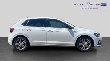 SPOTICAR Volkswagen Polo 1.0 Tsi R-line Euro 6 (s/s) 5dr Used Car - City Car Petrol White - Hatfield - 1200624412_2