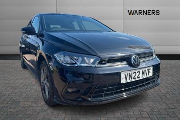 SPOTICAR Volkswagen Polo 1.0 Tsi R-line Dsg Euro 6 (s/s) 5dr Used Car - City Car Petrol Black - Tewkesbury - 1200626380_1