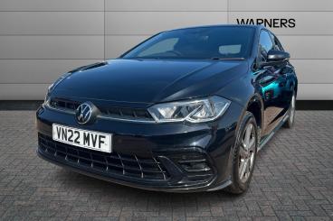 SPOTICAR Volkswagen Polo 1.0 Tsi R-line Dsg Euro 6 (s/s) 5dr Used Car - City Car Petrol Black - Tewkesbury - 1200626380_2