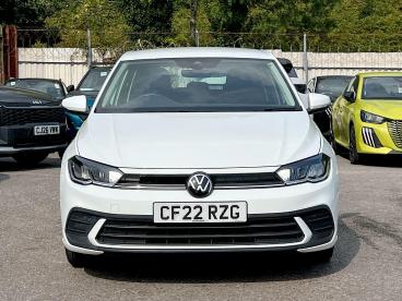 SPOTICAR Volkswagen Polo 1.0 Tsi Life Euro 6 (s/s) 5dr Used Car - City Car Petrol White - Pontypridd - 1200627340_2