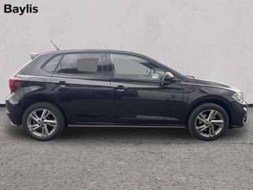 SPOTICAR Volkswagen Polo 1.0 Tsi R-line Dsg Euro 6 (s/s) 5dr Used Car - City Car Petrol Black - Hereford - 1200629624_5