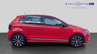 SPOTICAR Volkswagen Polo 1.0 Beats Euro 6 (s/s) 5dr Used Car - City Car Petrol Red - Salford - 1200631308_2