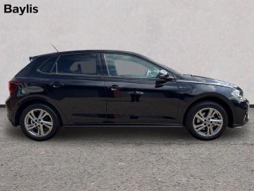 SPOTICAR Volkswagen Polo 1.0 Tsi R-line Dsg Euro 6 (s/s) 5dr Used Car - City Car Petrol Black - Worcester - 1200635584_5